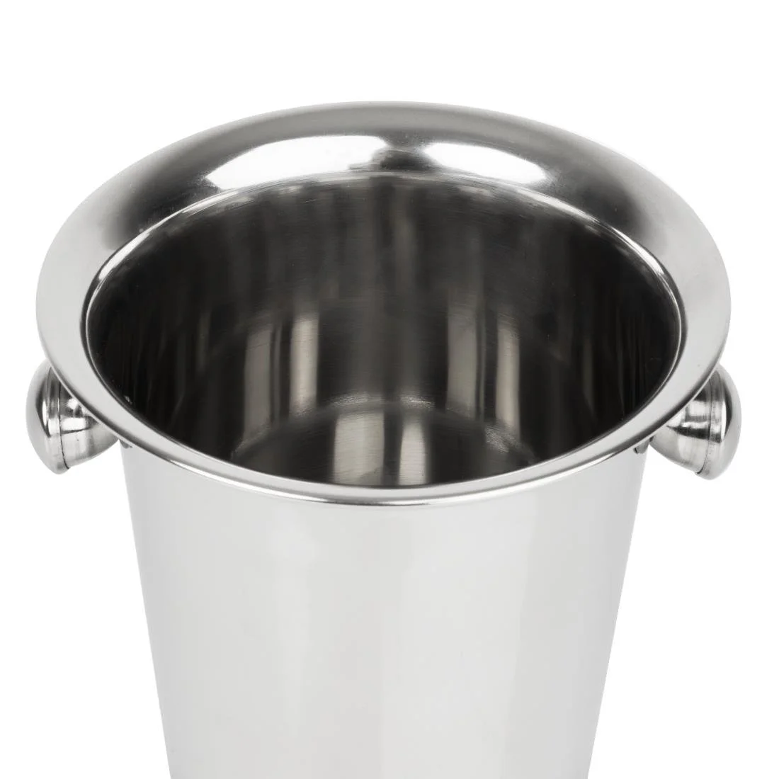 Olympia Mini Fluted Ice Bucket Stainless Steel - Image 3