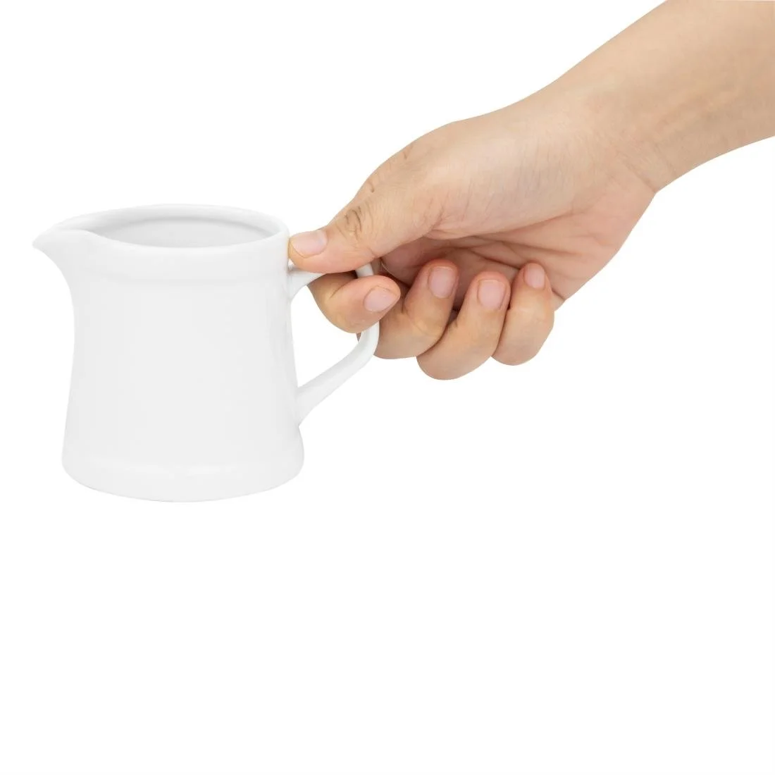 Olympia Whiteware Pier Jugs 200ml (6 Pack) - Image 8