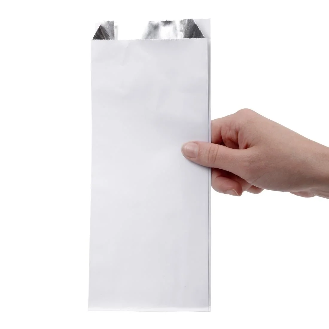 Fiesta Recyclable Foil Lined Paper Bags - 250x100x45mm (500 Pack) - Image 4