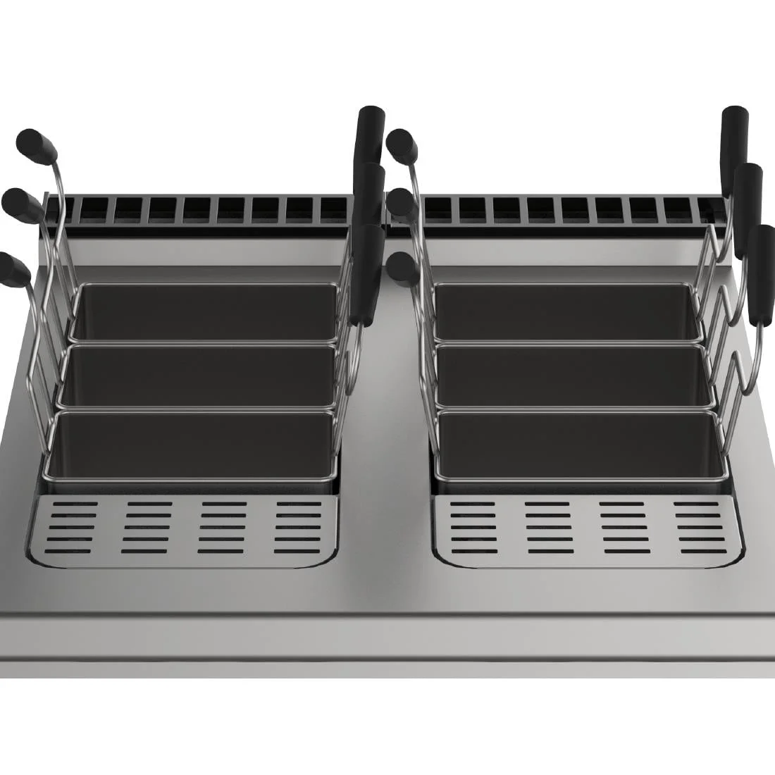 Fagor 900 Series Freestanding Double Well Electric Pasta Cooker CP-E910 - Image 3