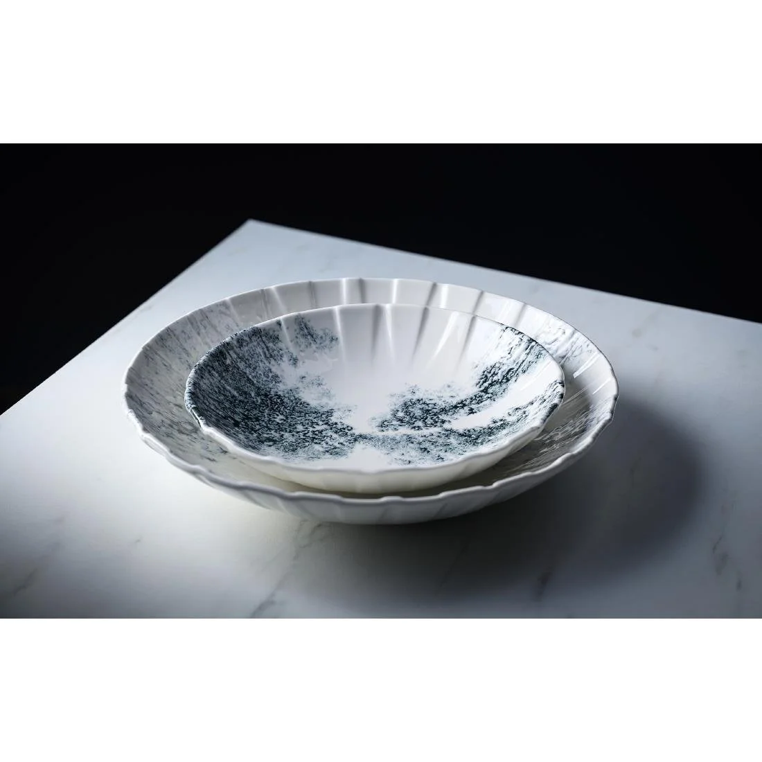 Churchill Smoke Black Coupe Bowls 210mm (6 Pack) - Image 2