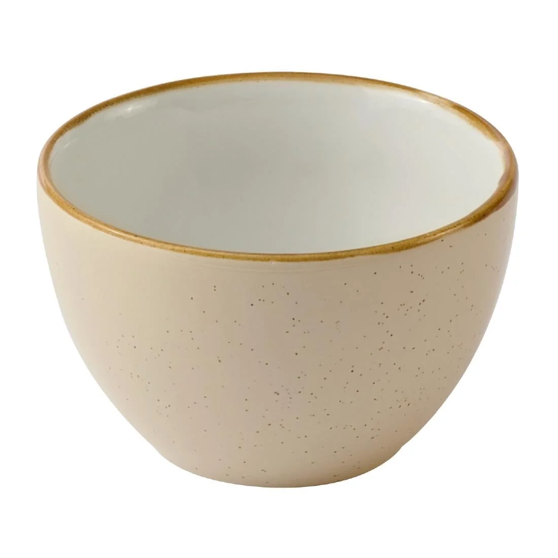 Churchill Stonecast Nutmeg Cream Profile Sugar Bowls 236ml (12 Pack)