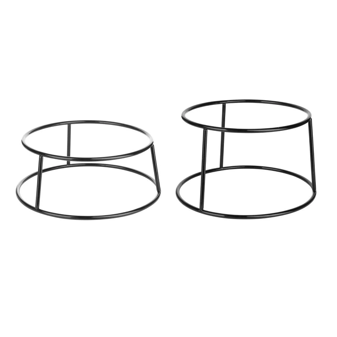 Olympia Non-Slip Riser Round Multi Black Wire 230x260x150mm - Image 6