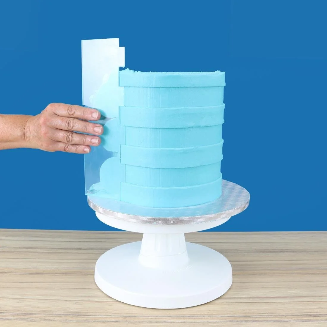 PME Side Scrapers Patterned Acrylic Extra Wide Stripes 255mm - Image 4