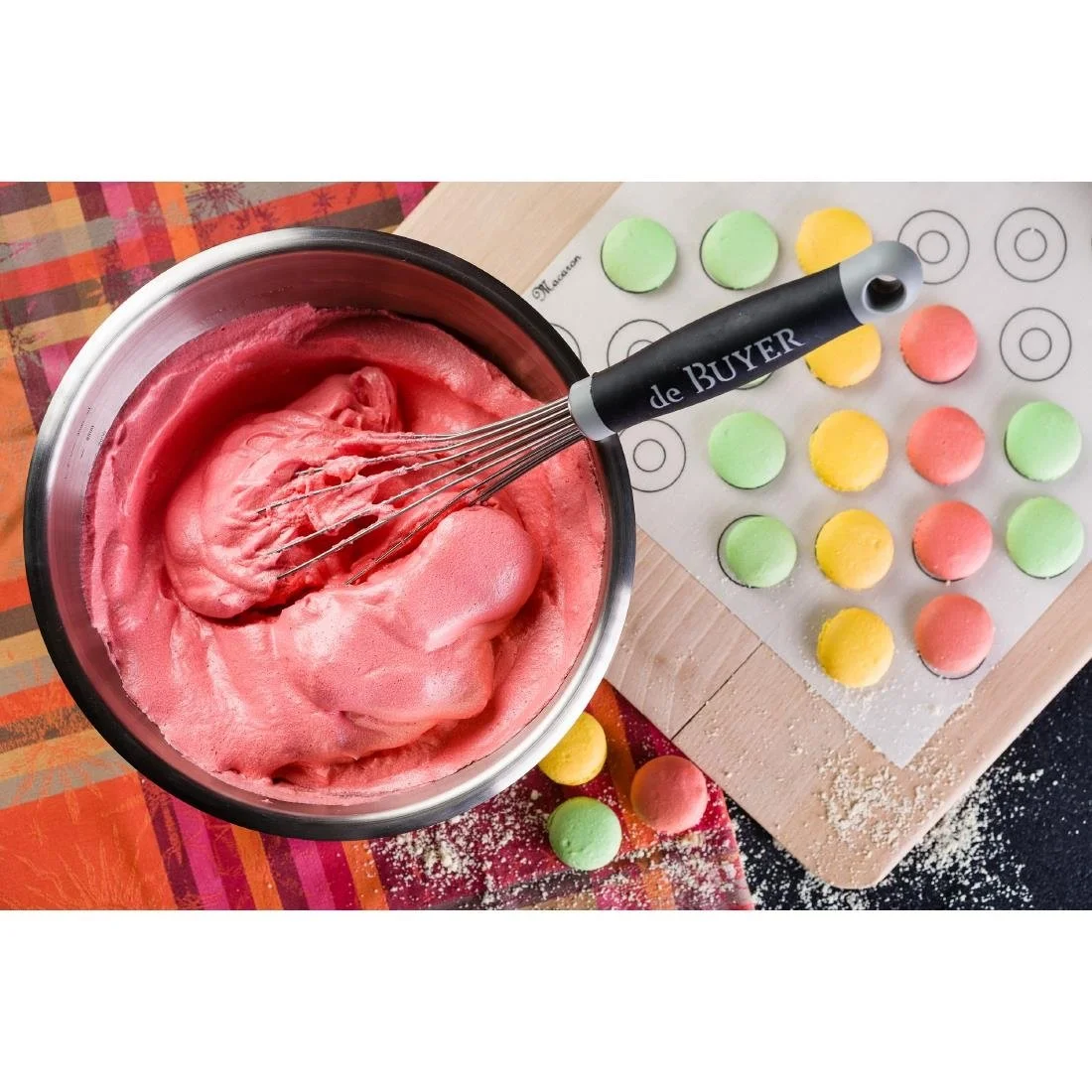 De Buyer Silicon Non-Stick Pastry Mat 400x300mm - Image 2