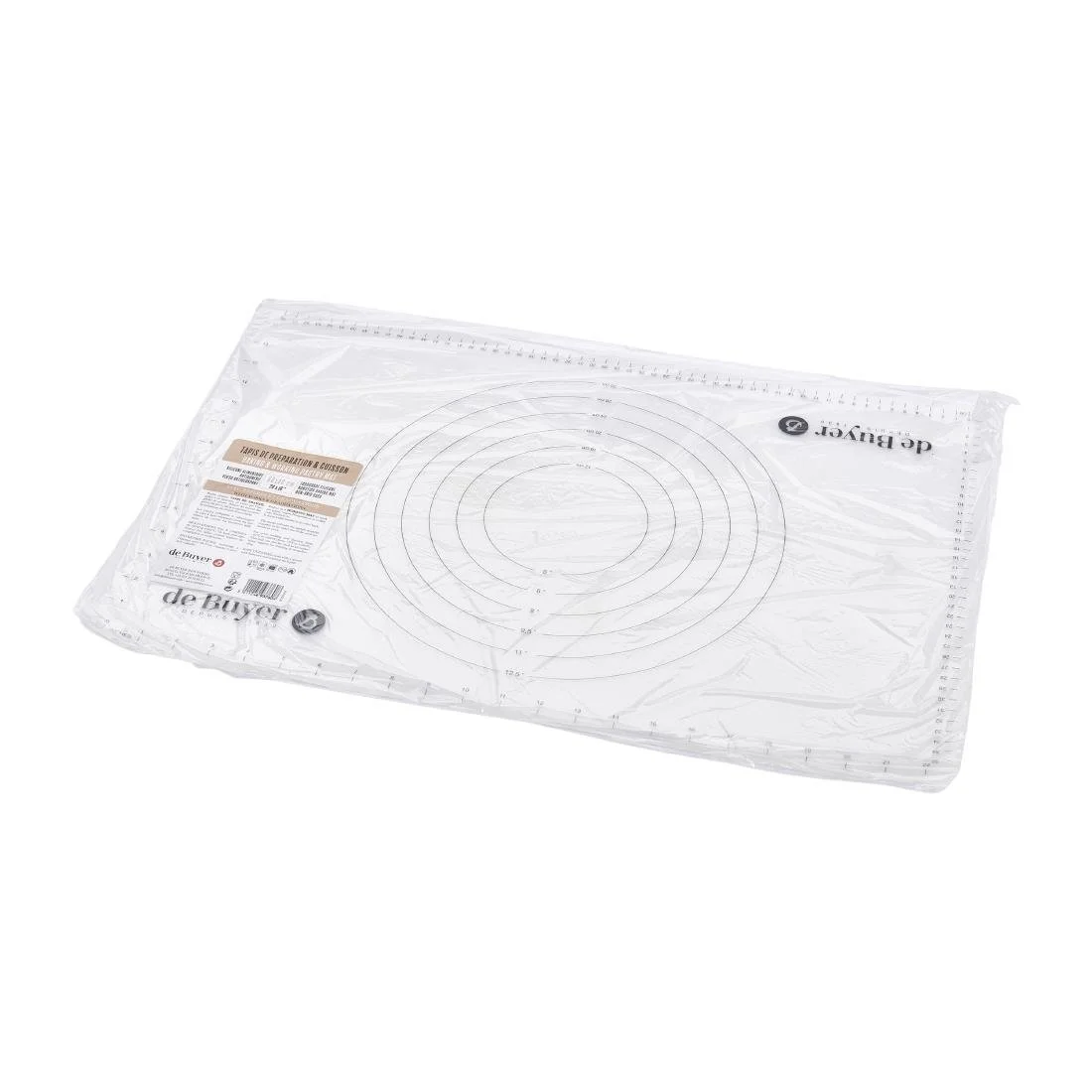 De Buyer Baking Non-Stick Silicone Mat Black