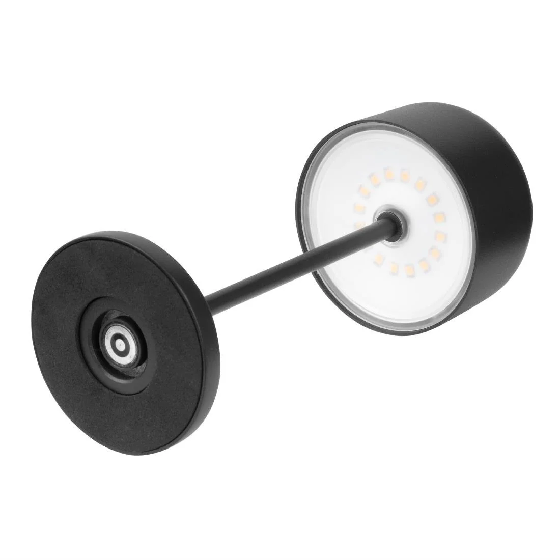 Olympia Siena Table Lamp Round Dome Black 200mm - Image 3