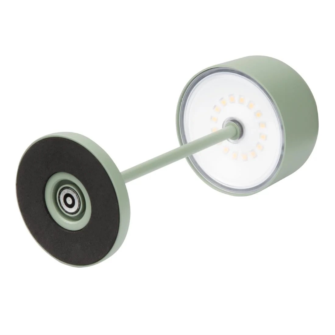 Olympia Siena Table Lamp Round Dome Sage 200mm - Image 3