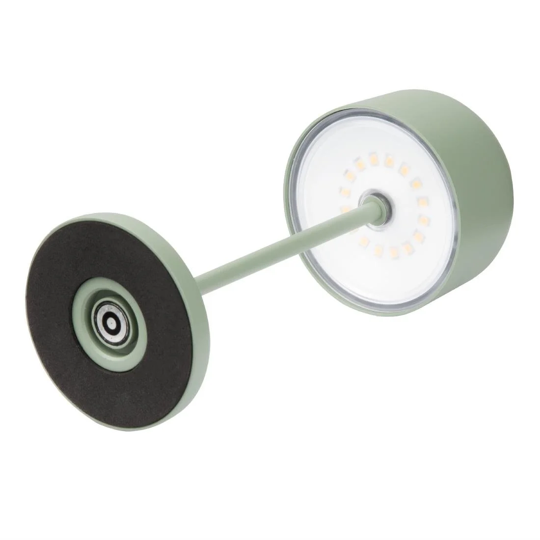 Olympia Siena Table Lamp Round Dome Sage 200mm - Image 3