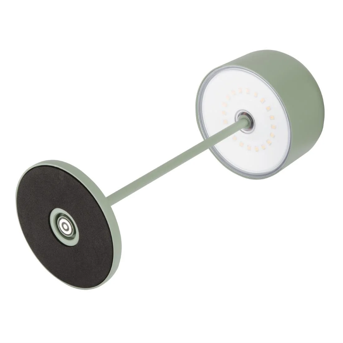 Olympia Siena Table Lamp Round Dome Sage 300mm - Image 3