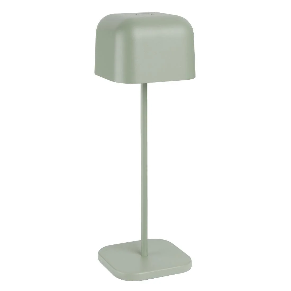 Olympia Lucca Table Lamp Squared Dome Sage 300mm