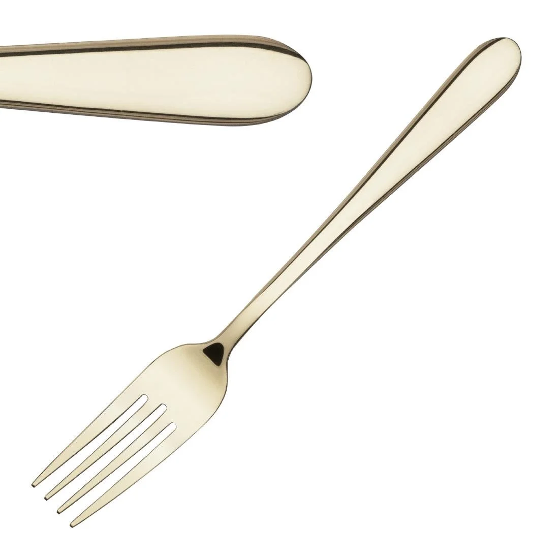 Olympia Buckingham Table Forks Champagne Gold (12 Pack) - Image 1