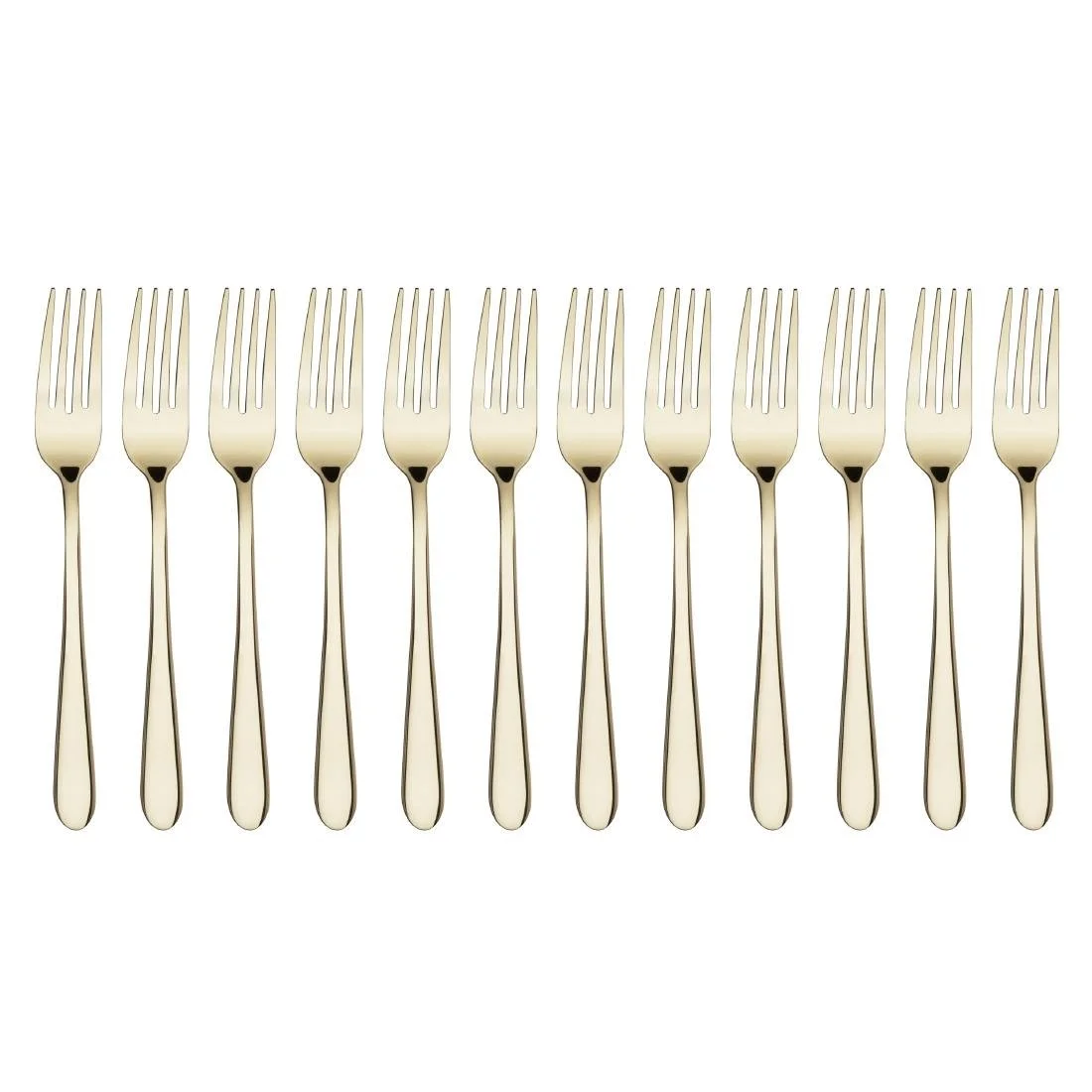Olympia Buckingham Table Forks Champagne Gold (12 Pack) - Image 3