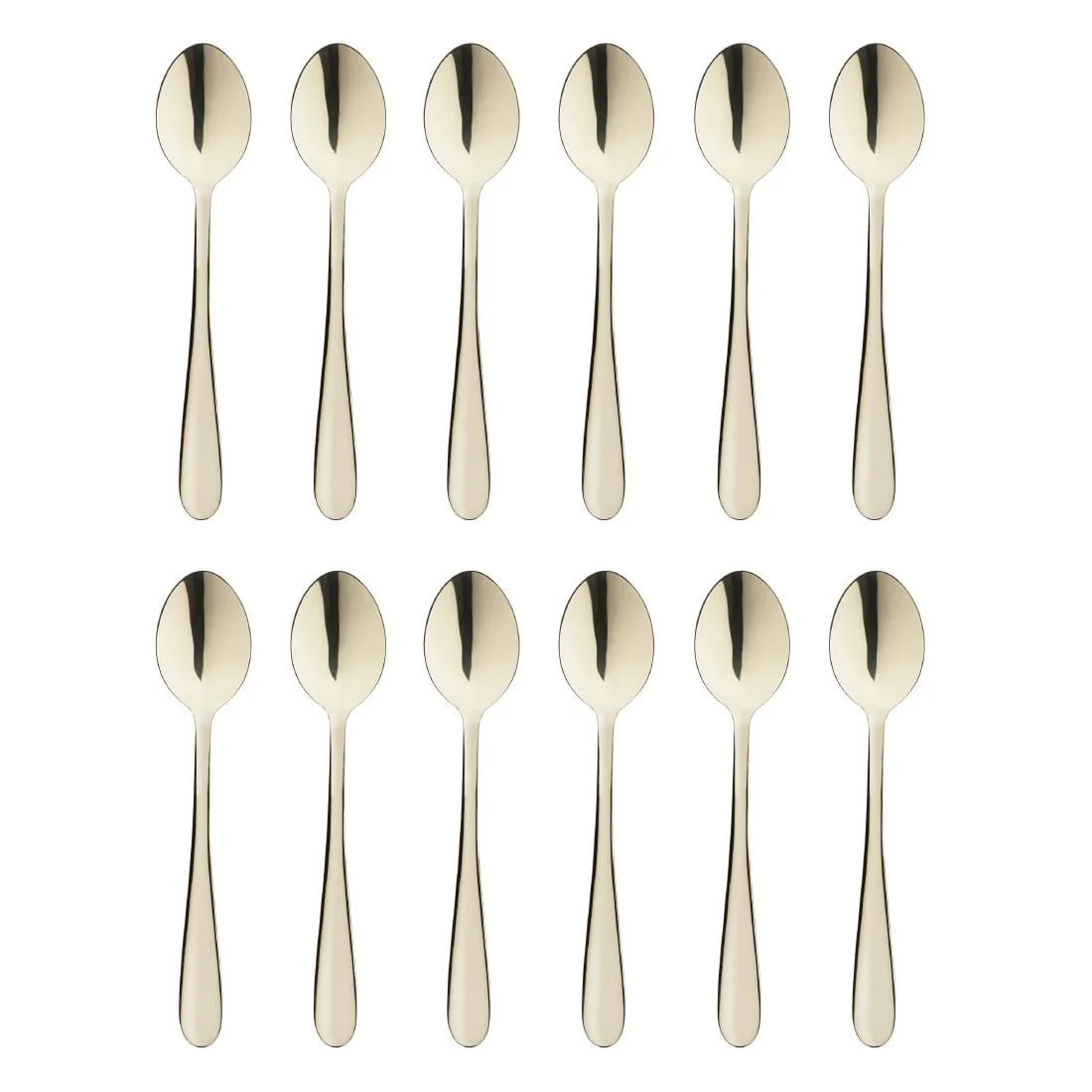 Olympia Buckingham Teaspoons Champagne Gold (12 Pack) - Image 3