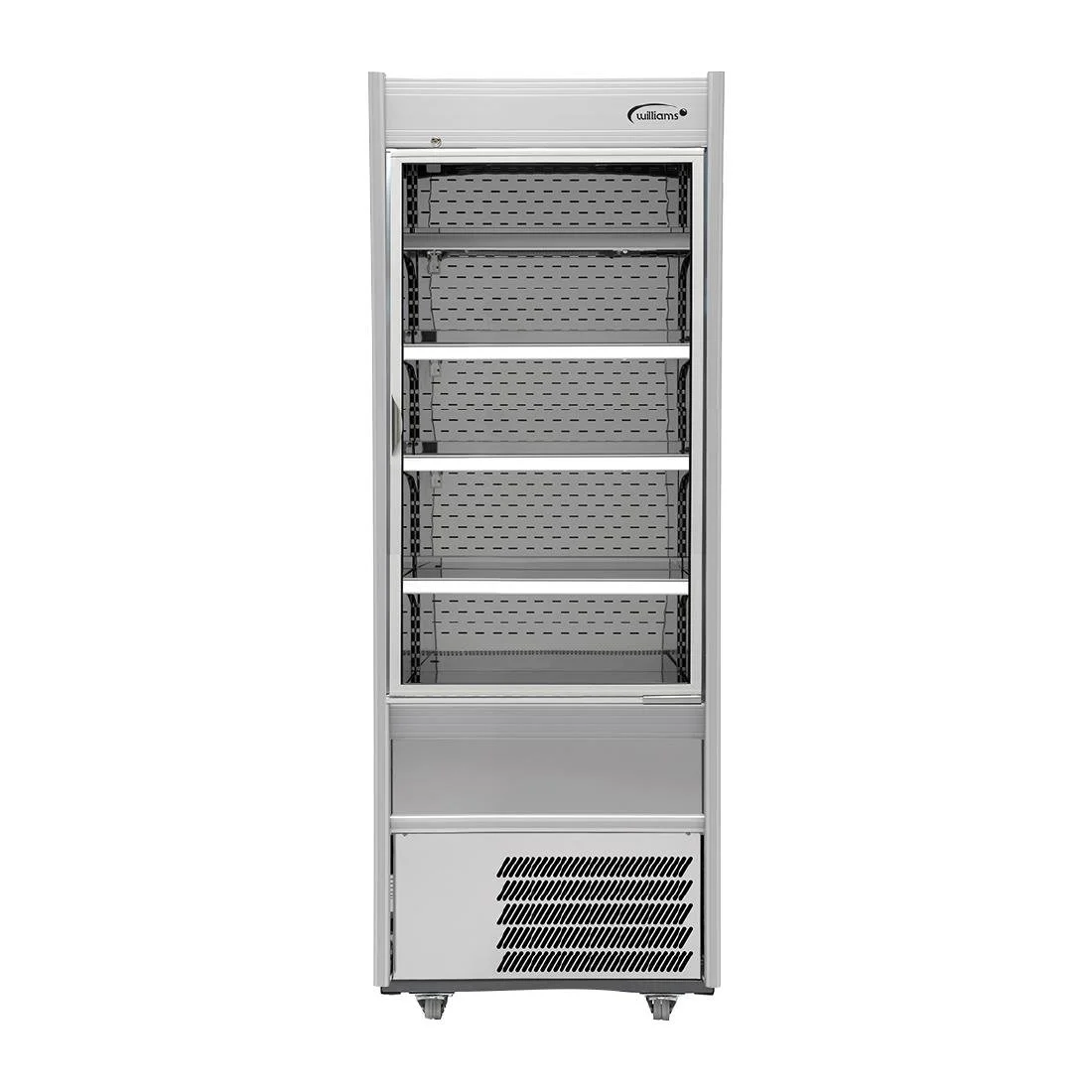 Williams M-Series Gem Multideck Fridge with Hinged Door Steel