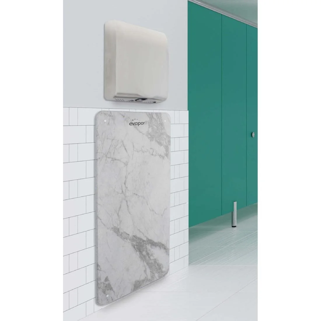 Evapor8 Splashback 800x400mm Grey Marble - Image 2