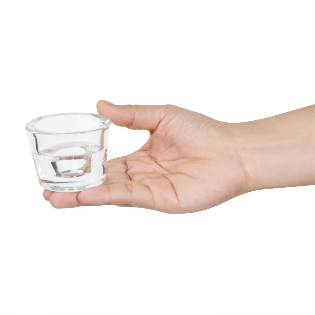 Olympia Classic Glasses Tealight Holders 60x45mm (6 Pack) - Image 4