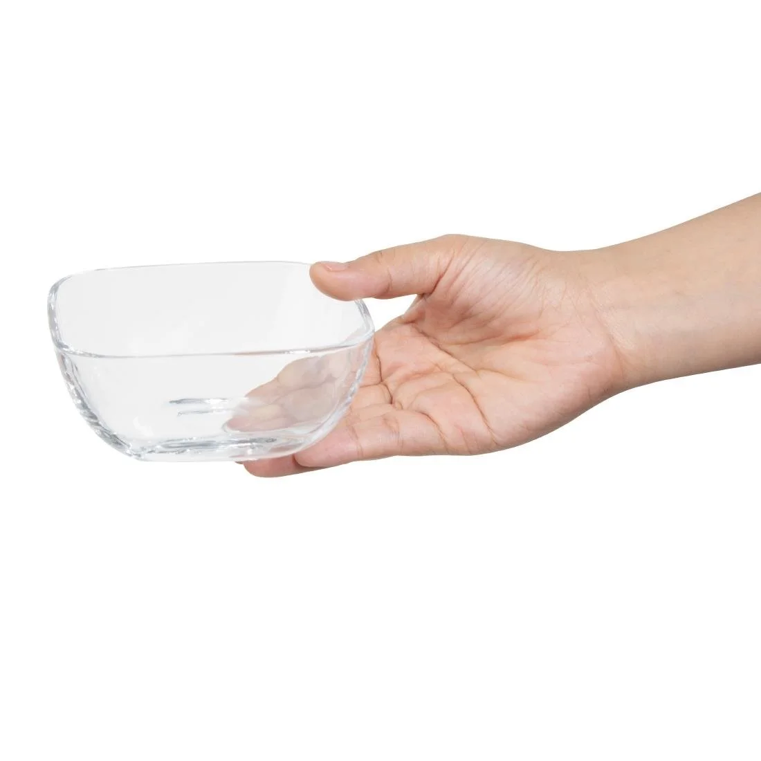 Olympia Square Glasses Low Snack Bowls (6 Pack) - Image 4