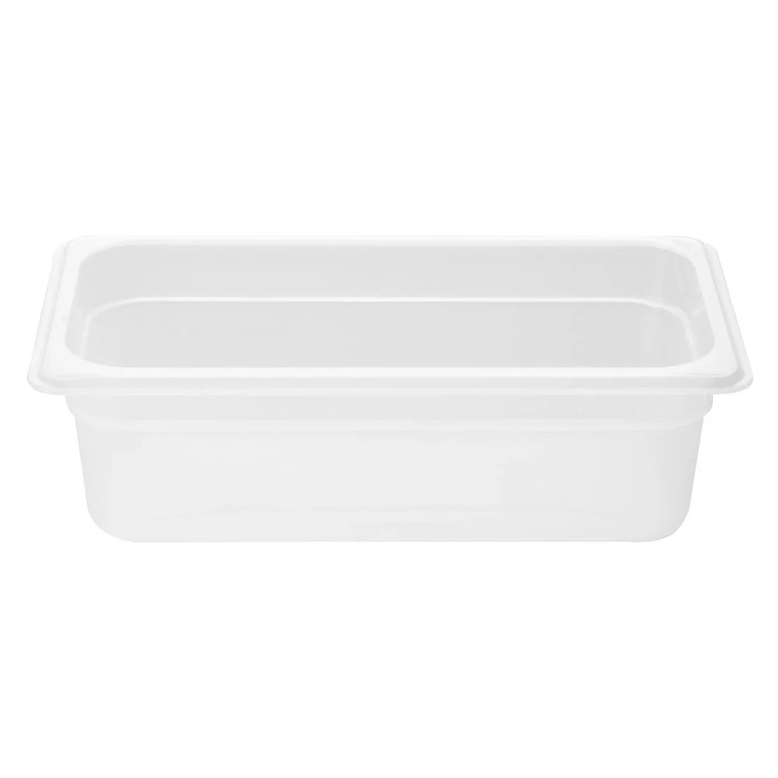 Nisbets Essentials Polypropylene 1/3 Gastronorm Container 100mm - Image 2