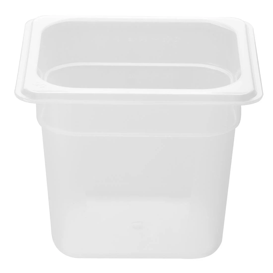 Nisbets Essentials Polypropylene 1/6 Gastronorm Container 150mm - Image 2