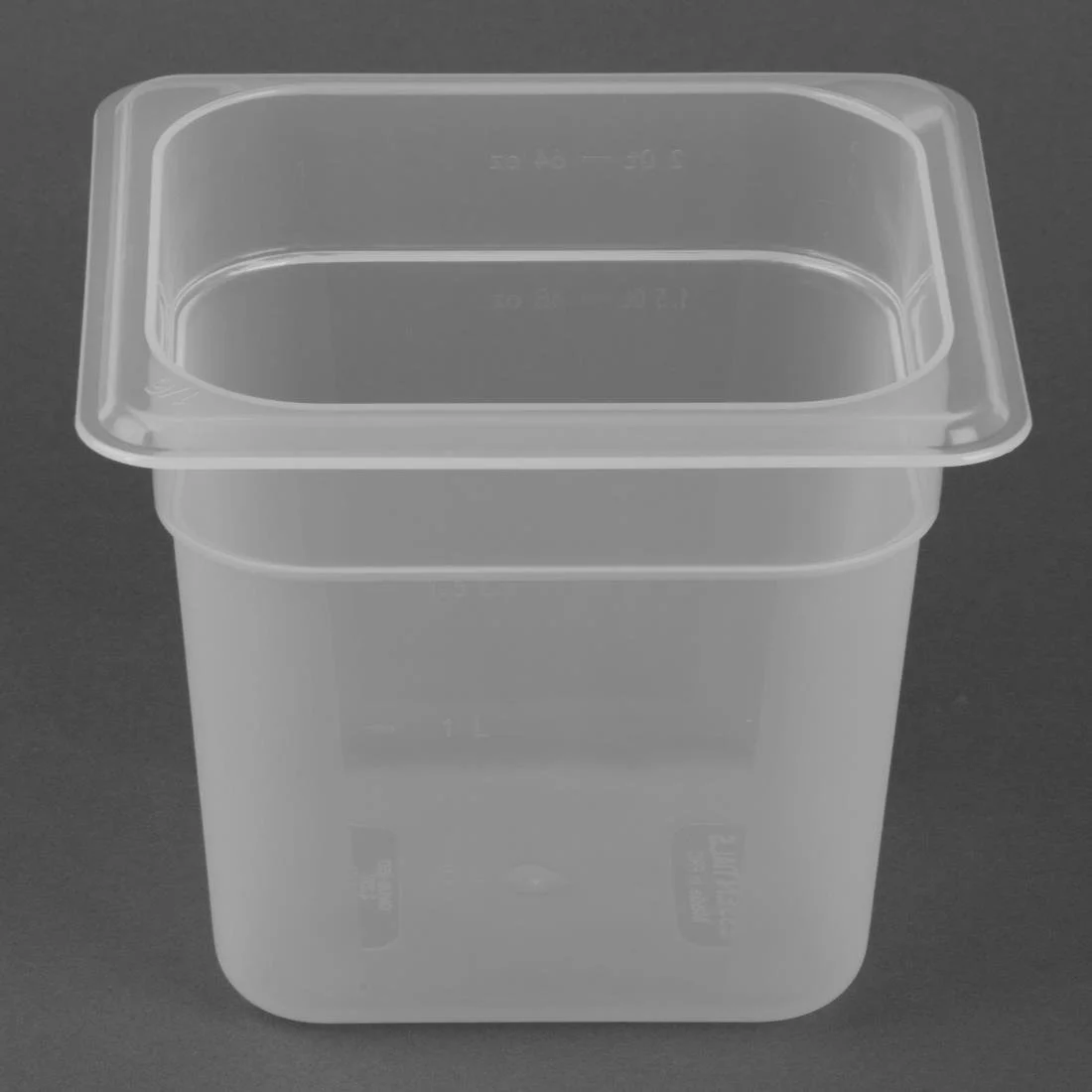 Nisbets Essentials Polypropylene 1/6 Gastronorm Container 150mm - Image 5