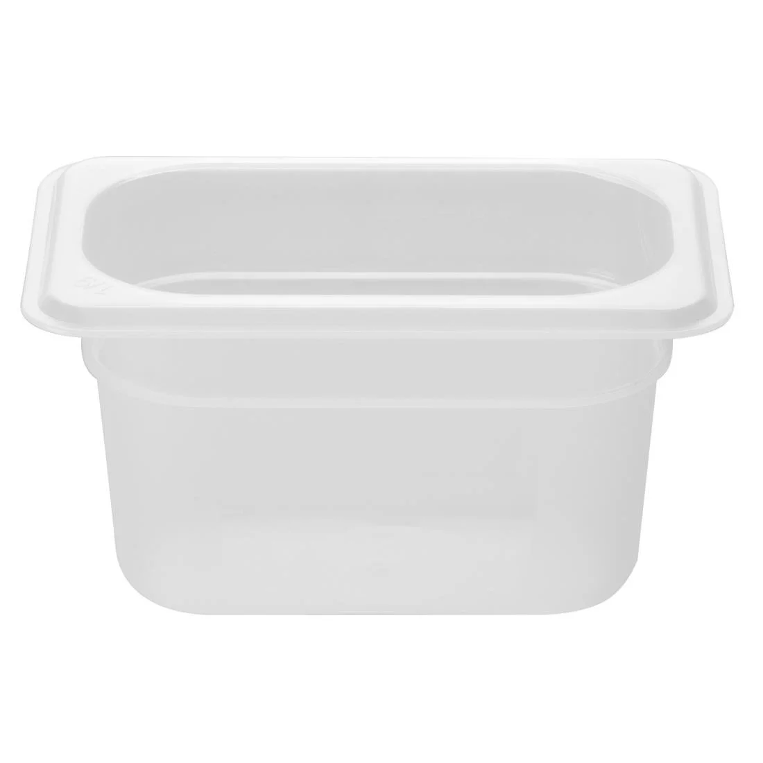 Nisbets Essentials Polypropylene 1/9 Gastronorm Container 100mm - Image 2