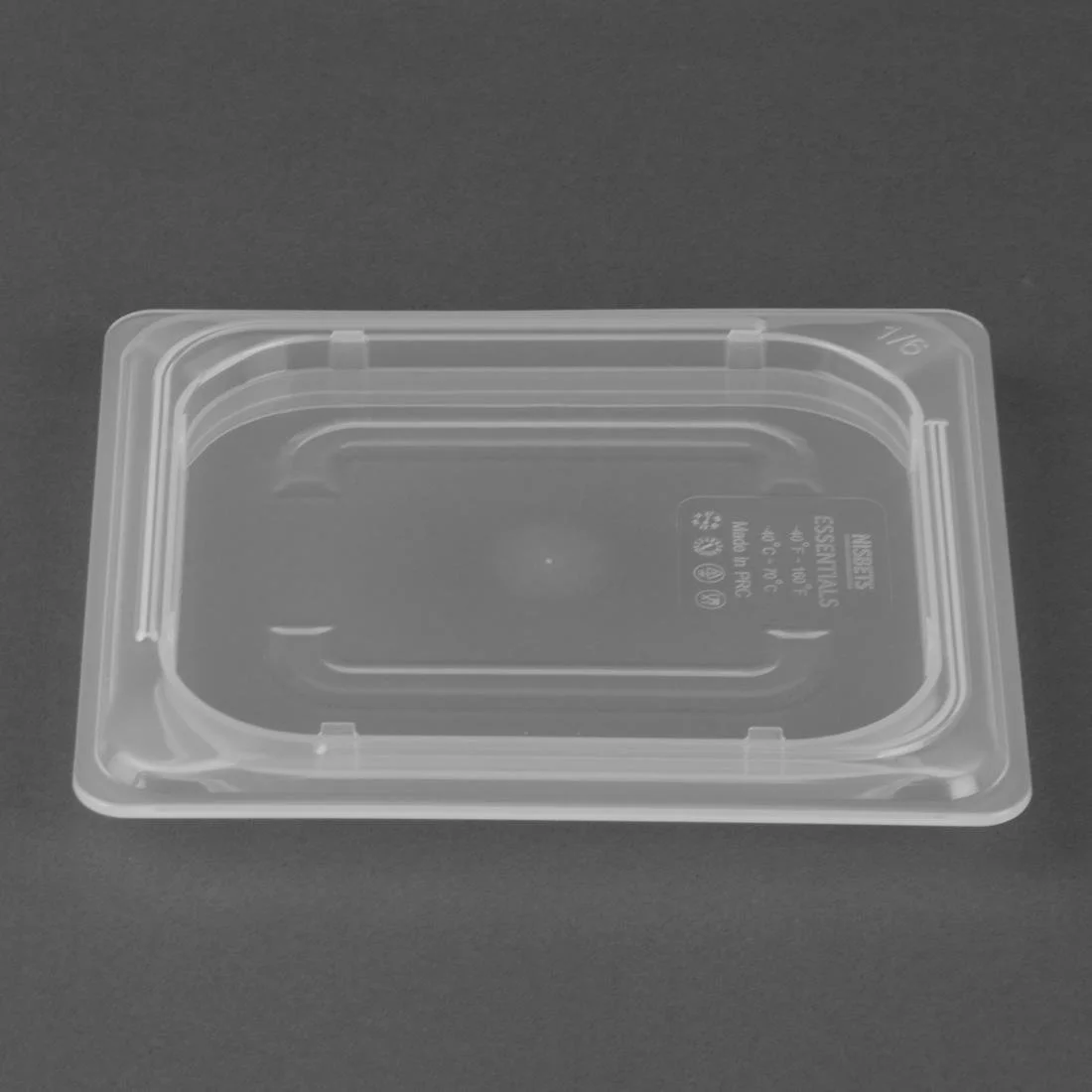 Nisbets Essentials Polypropylene Gastronorm Lid 1/6 - Image 4