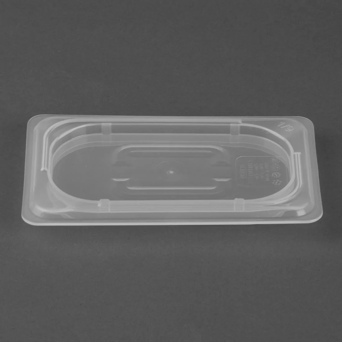 Nisbets Essentials Polypropylene Gastronorm Lid 1/9 - Image 4