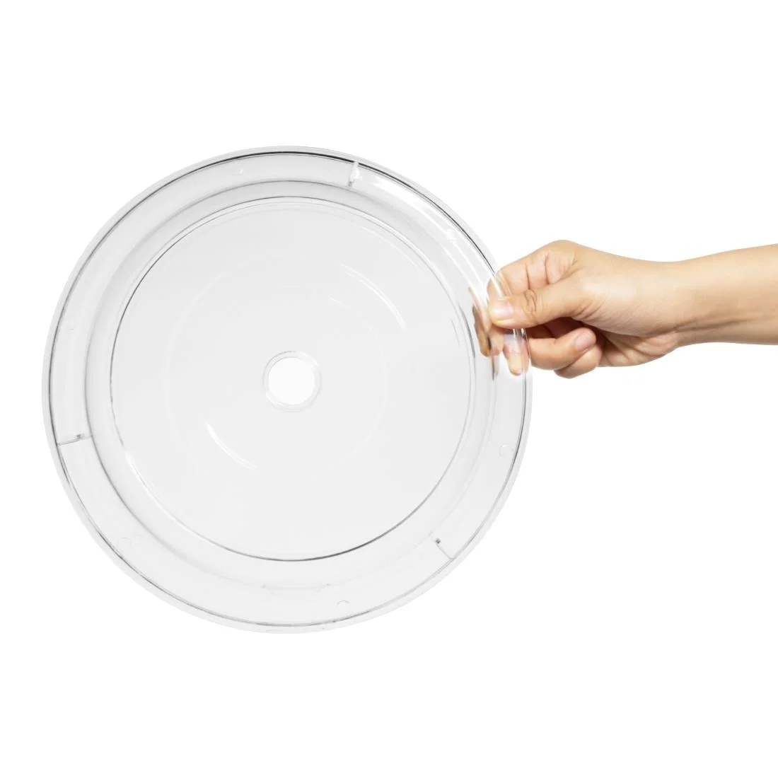 Vogue Polycarbonate Round Plate Cover 254mm - Image 3