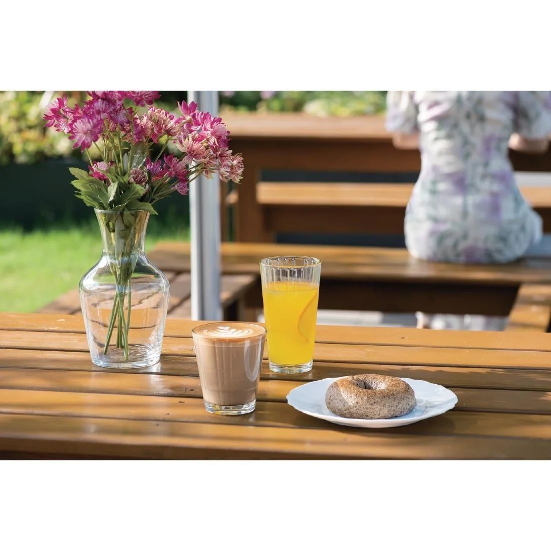 Arcoroc Stack Up Cross Tumblers 210ml (24 pack) - Image 3
