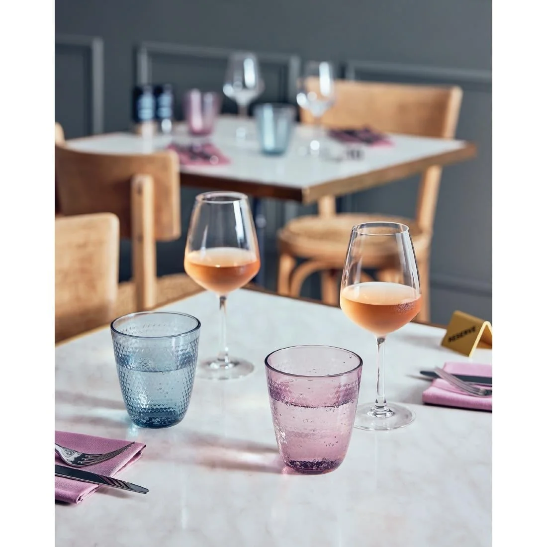 Arcoroc Pampille Tumblers Pink 310ml (24 Pack) - Image 3