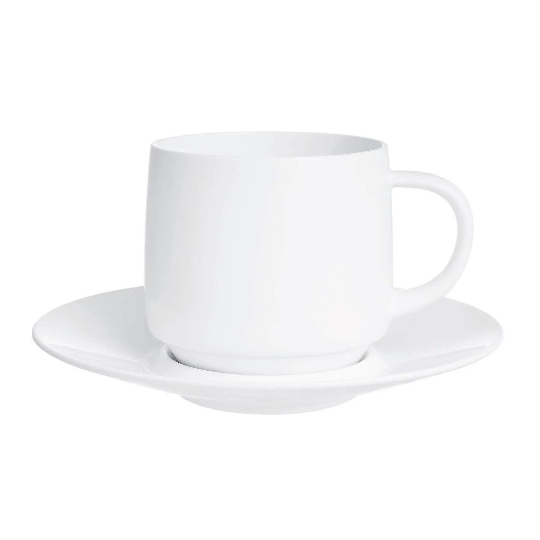 Arcoroc Intensity White Baril Cups 190ml (24 Pack) - Image 3