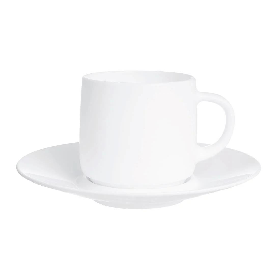 Arcoroc Intensity White Baril Cups 90ml (24 Pack) - Image 3