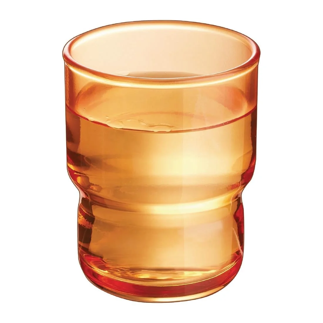 Arcoroc Log Brush Orange Tumblers 160ml (Pack of 48) - Image 3