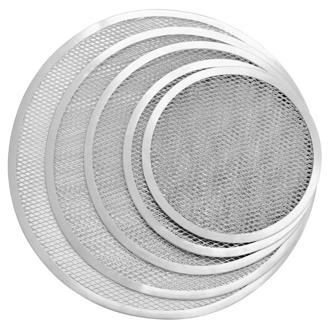 Vogue Aluminium Pizza Screen 16" - Image 4