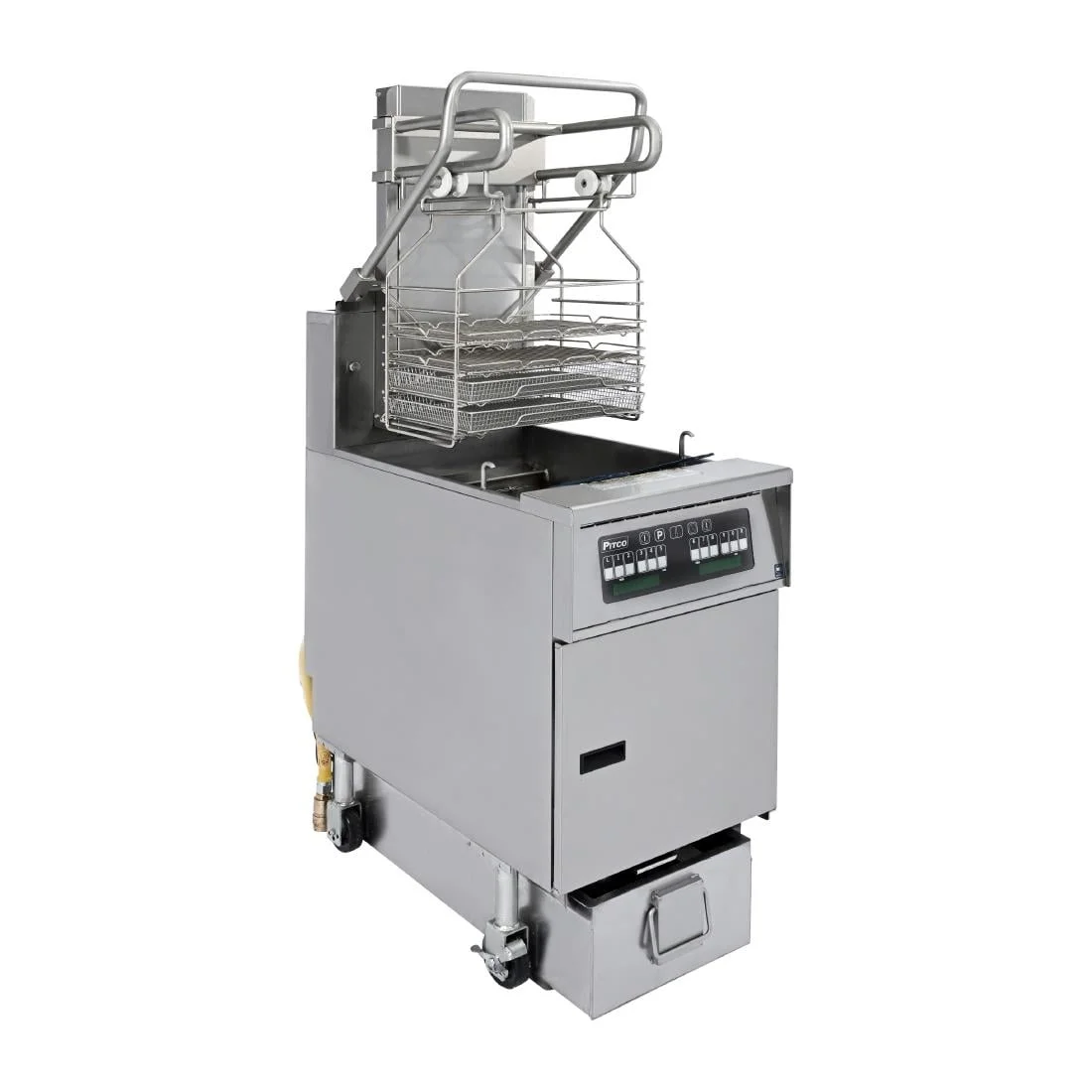 Pitco Solstice Gas Rack Fryer with SoloFilter