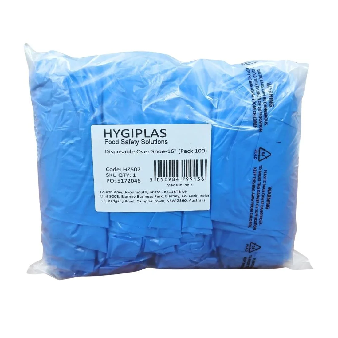 Hygiplas Disposable Overshoe Covers - 16" (100 Pack) - Image 2