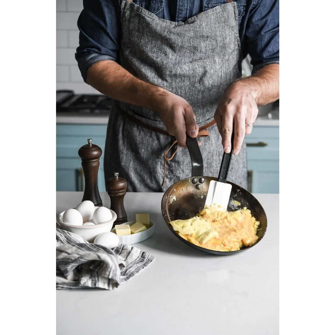 De Buyer Mineral B Omelette Frying Pan 24cm - Image 5