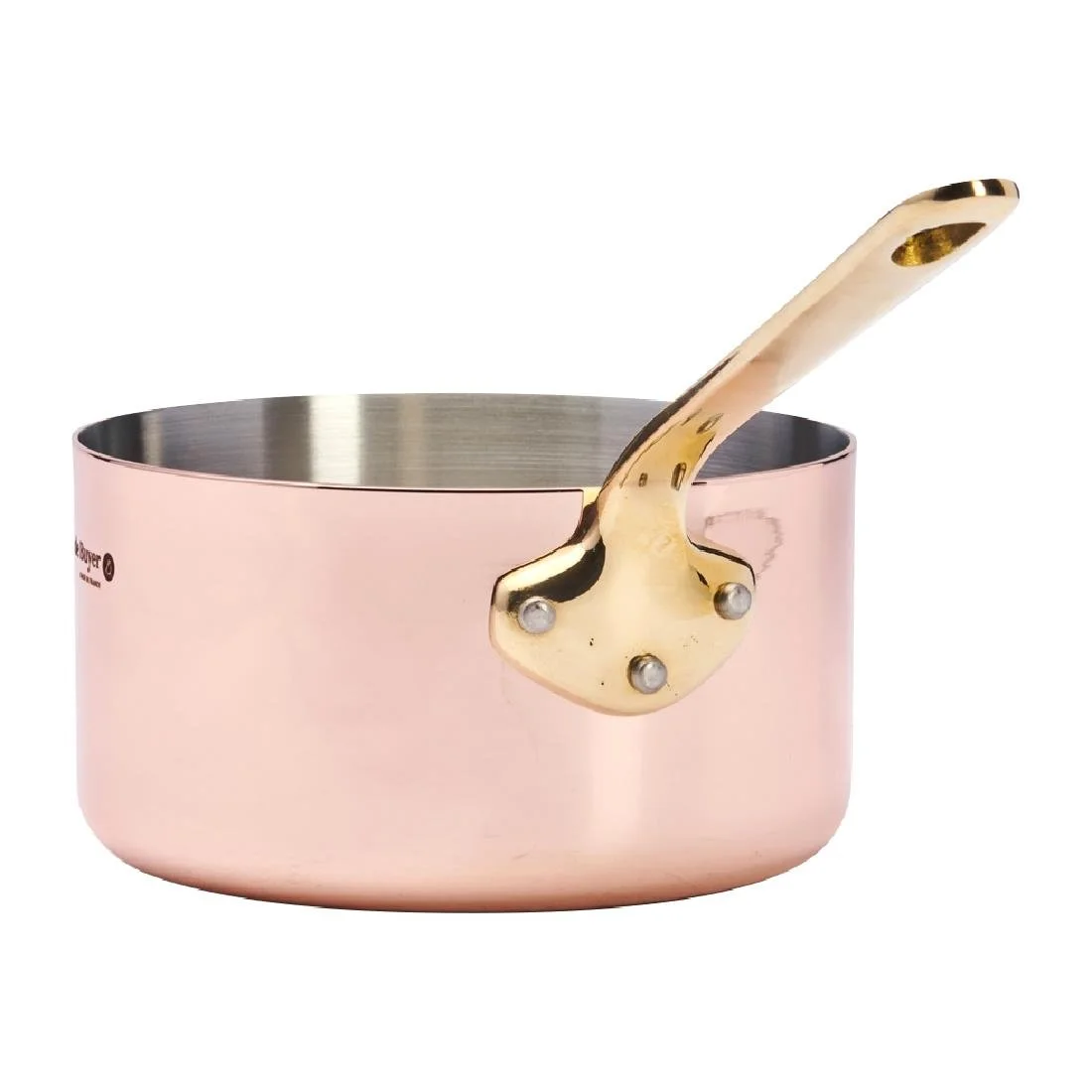 De Buyer Inocuivre Saucepan with Brass Handle 12cm - Image 5