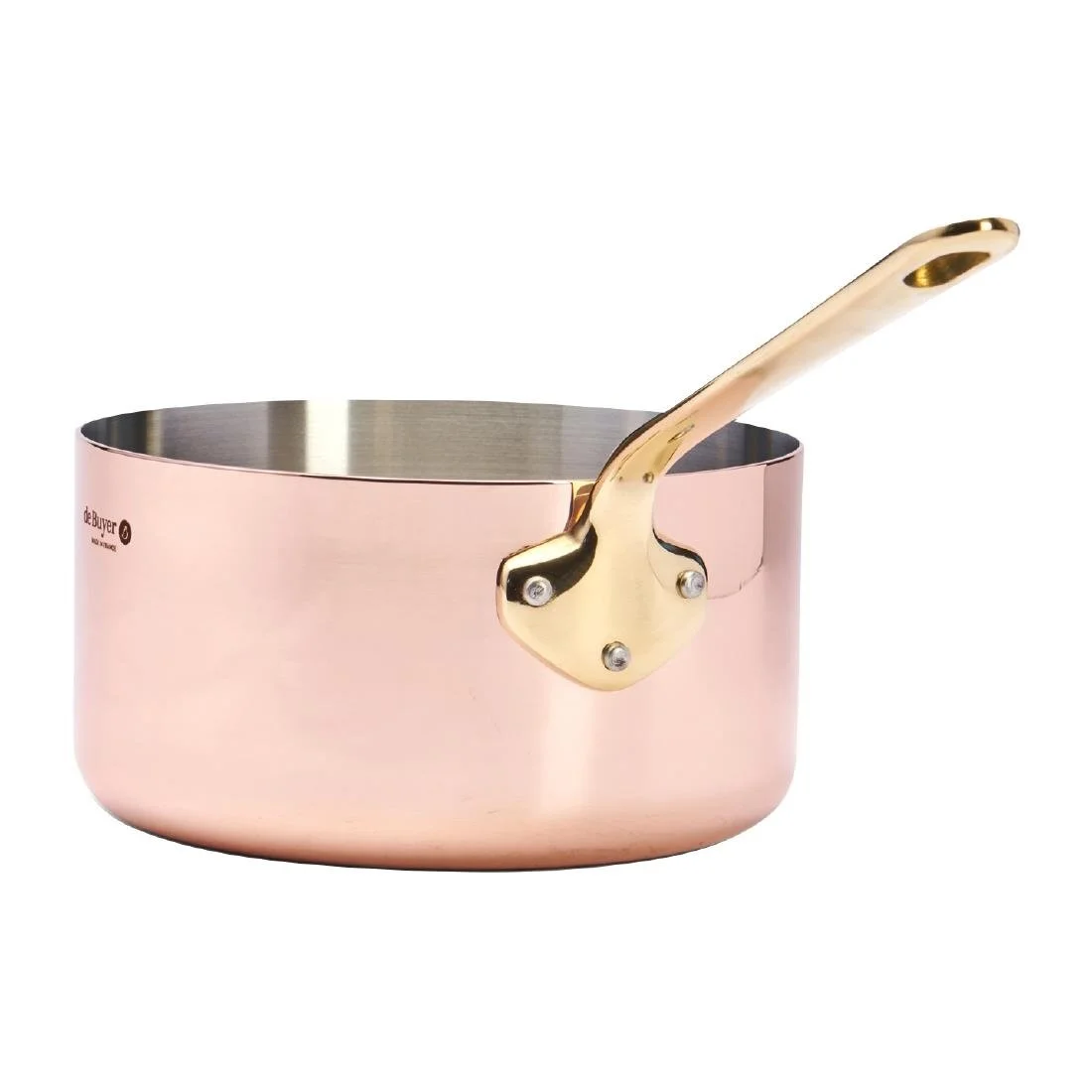 De Buyer Inocuivre Saucepan with Brass Handle 18cm - Image 6