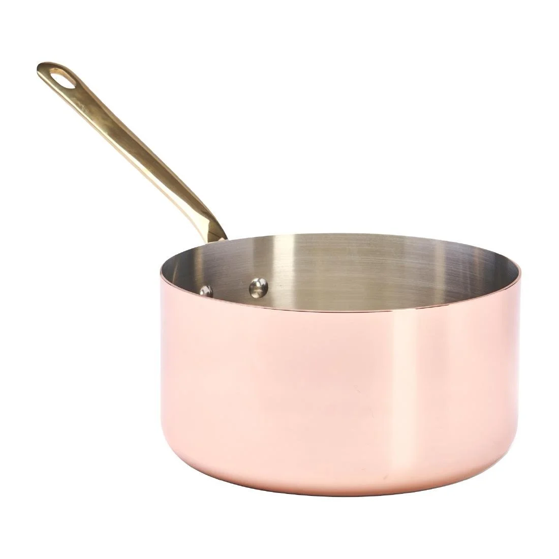 De Buyer Inocuivre Saucepan with Brass Handle 20cm - Image 2