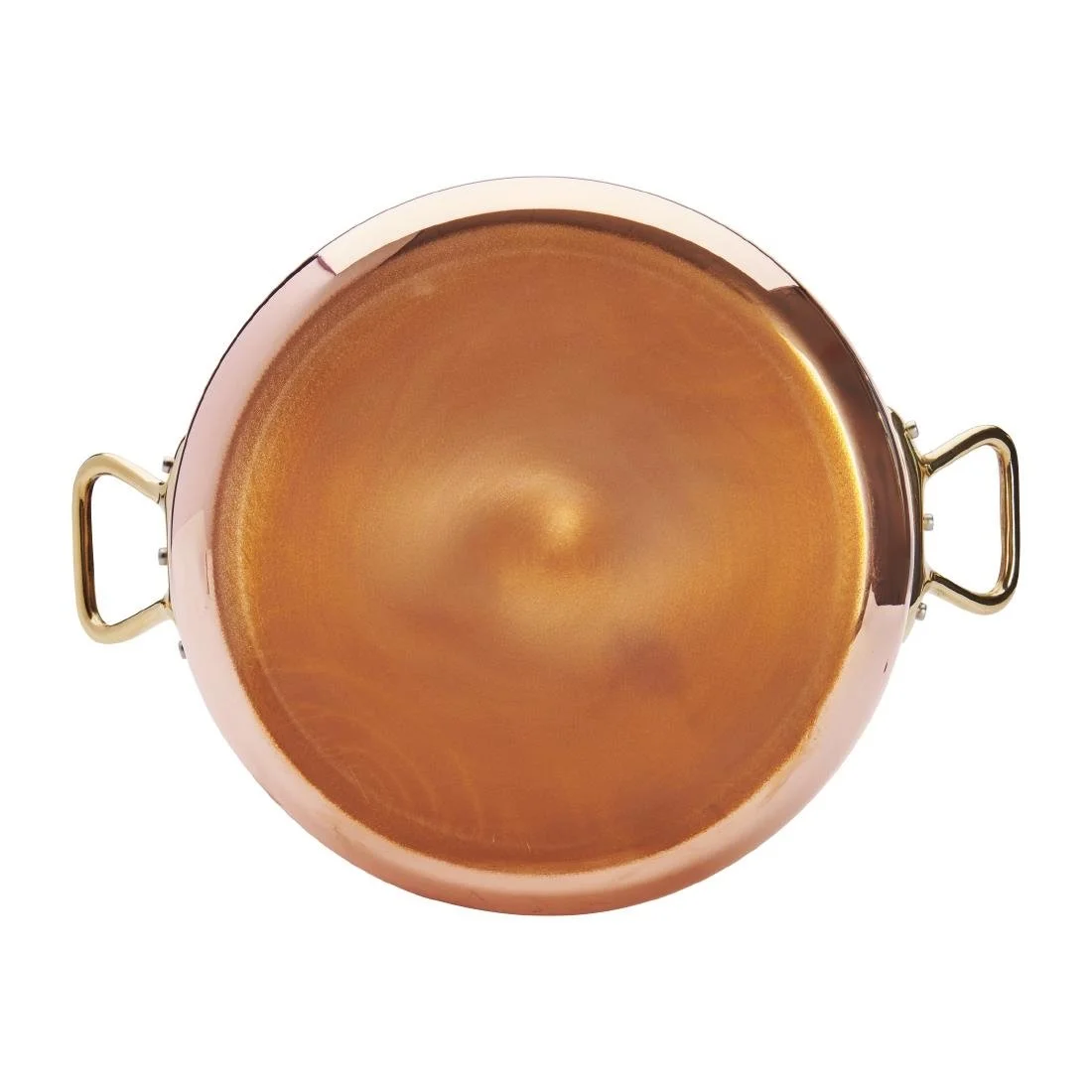 De Buyer Inocuivre Round Stewpan with Lid Brass 24cm - Image 4