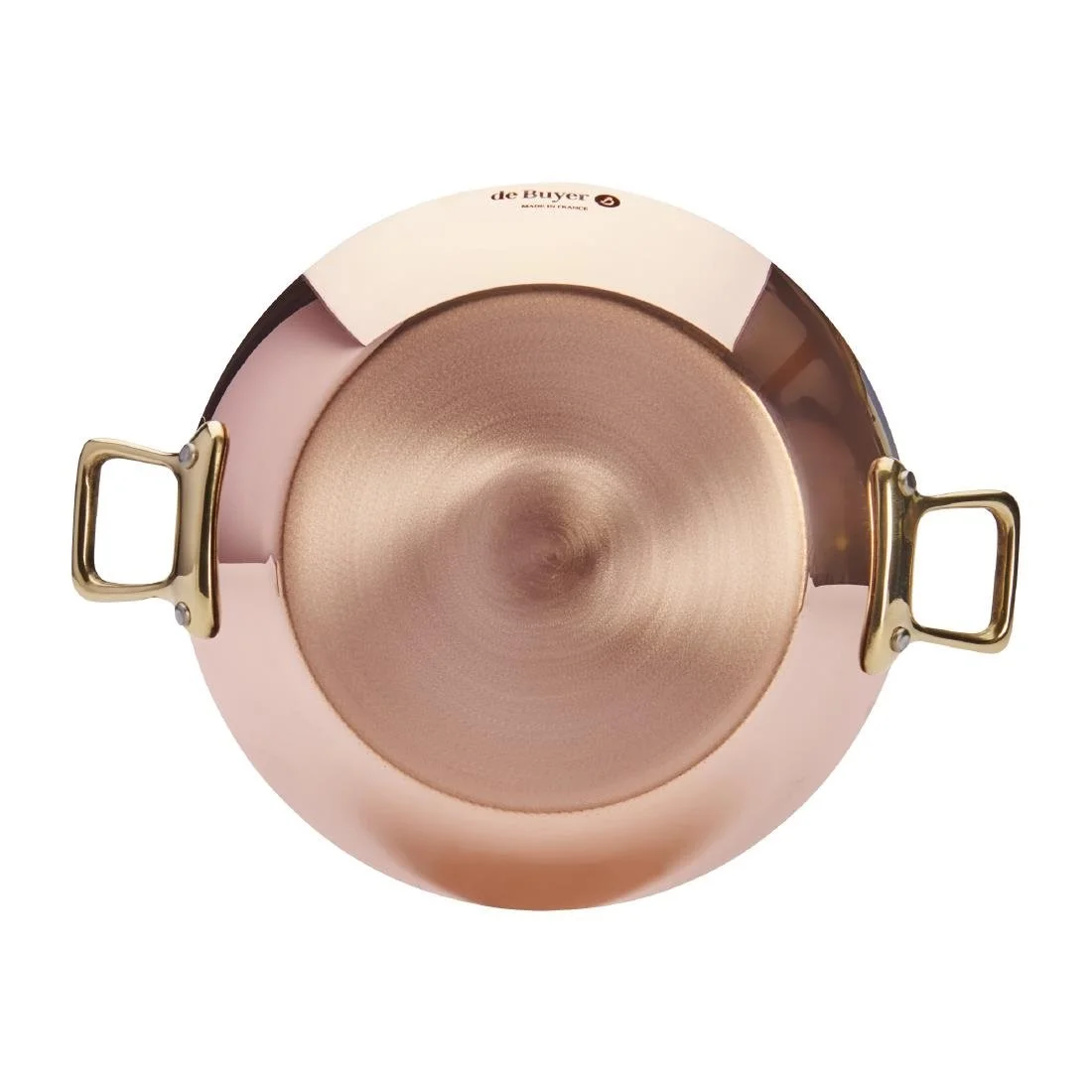 De Buyer Inocuivre Round Dish with Brass Handles 20cm - Image 9