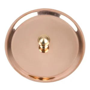De Buyer Inocuivre Lid with Brass Handle 10cm