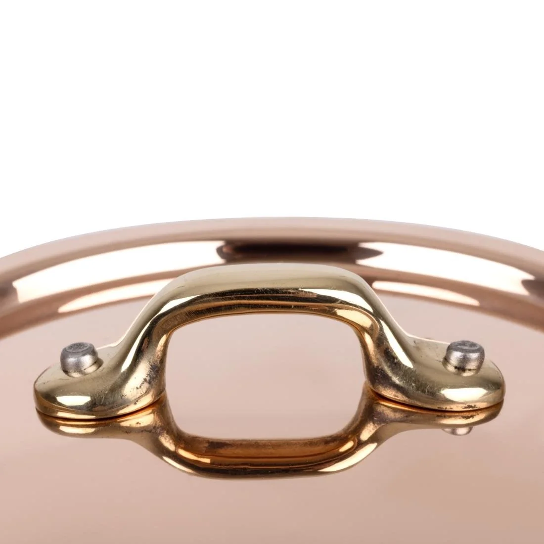 De Buyer Inocuivre Lid with Brass Handle 12cm - Image 4
