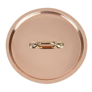 De Buyer Inocuivre Lid with Brass Handle 18cm