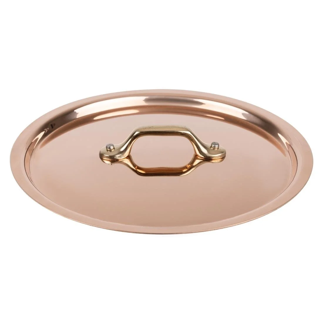 De Buyer Inocuivre Lid with Brass Handle 18cm - Image 2