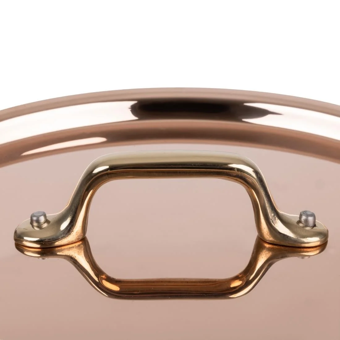 De Buyer Inocuivre Lid with Brass Handle 20cm - Image 4