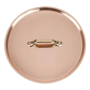 De Buyer Inocuivre Lid with Brass Handle 24cm