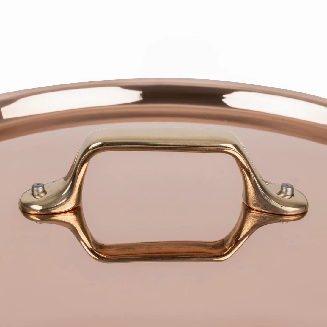 De Buyer Inocuivre Lid with Brass Handle 24cm - Image 4